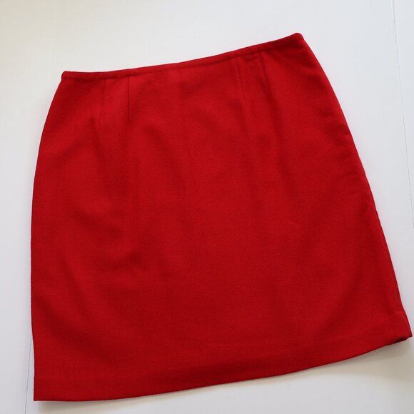 TALBOTS Size 12 Red Skirt NWT - Picture 6 of 6